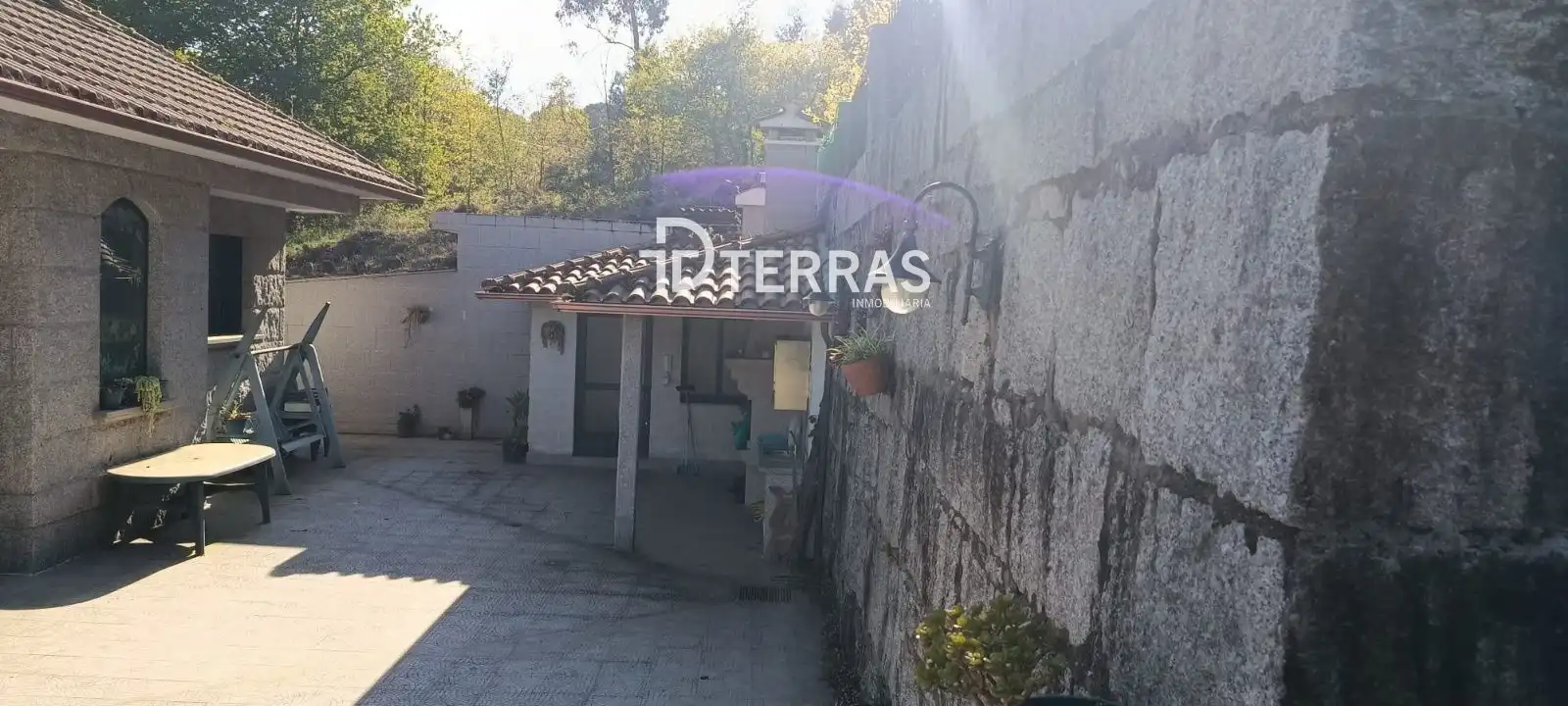 Vista exterior de Casa o chalet en venta en Vilaboa con Calefacción, Jardín privado y Terraza