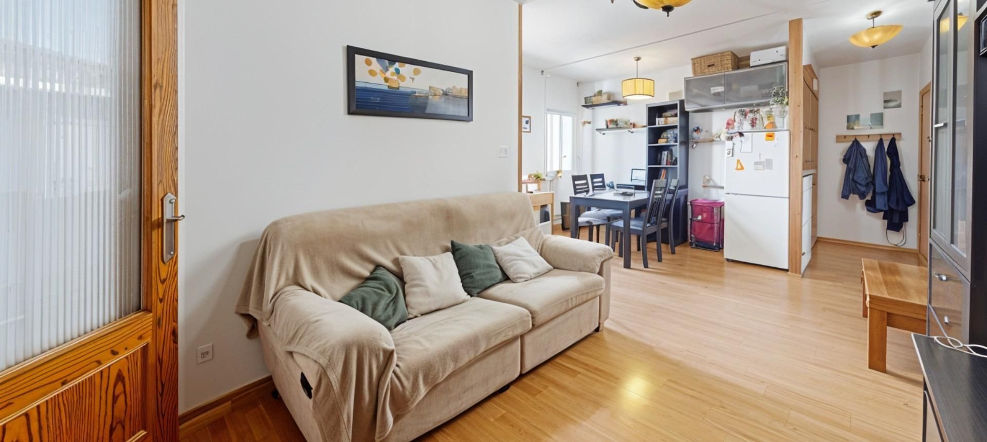 Living room of Apartment for sale in  Madrid Capital  with Heating