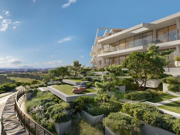 Bajo con piscina en venta en Casares Golf - Casares del Sol