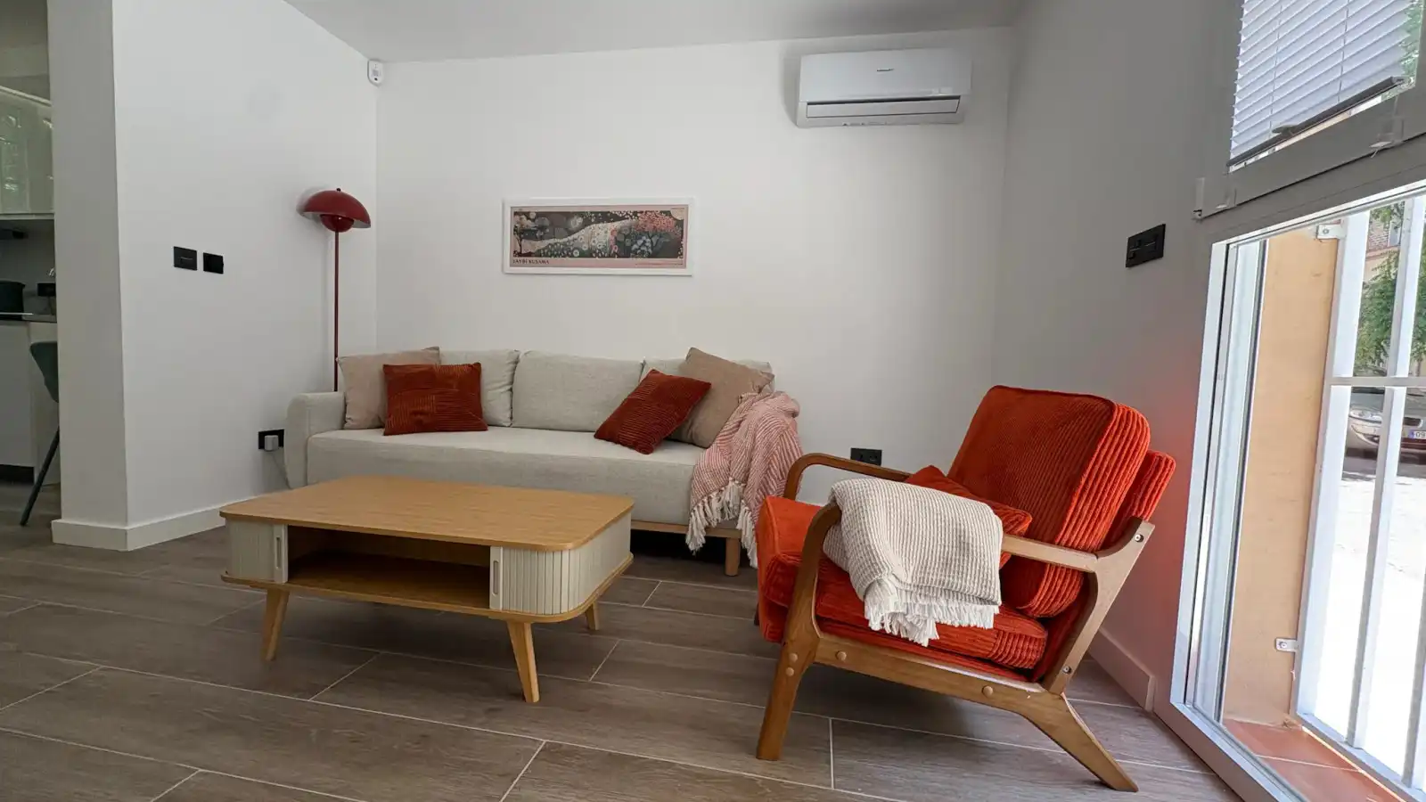 Sala d'estar de Pis de lloguer en Ciudad Lineal