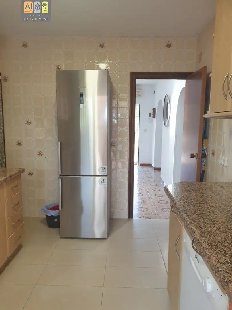 Cocina de Casa o chalet de alquiler en L'Alfàs del Pi con Aire acondicionado, Calefacción y Jardín privado