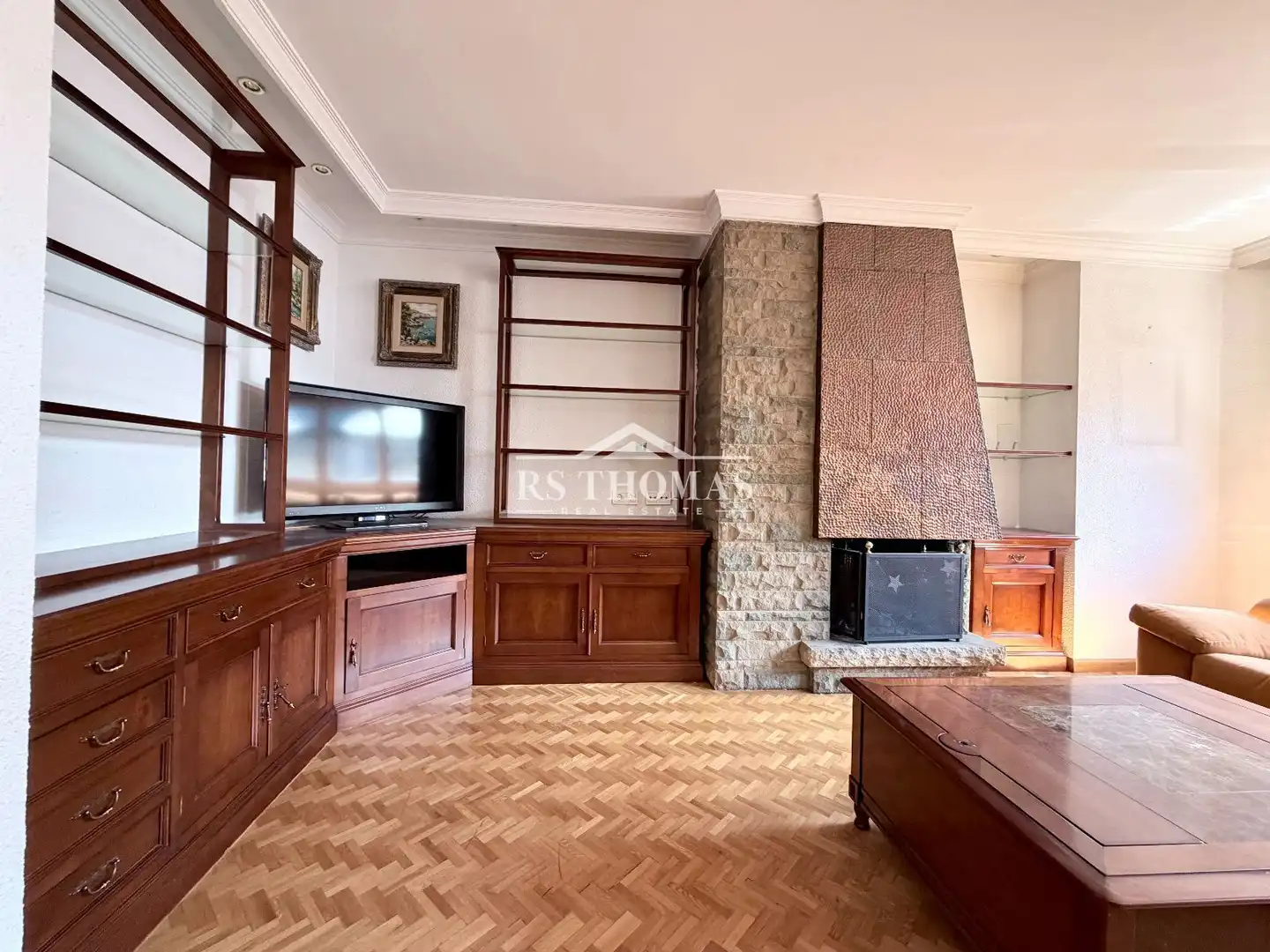 Sala de estar de Ático de alquiler en Andorra la Vella con Calefacción y Terraza
