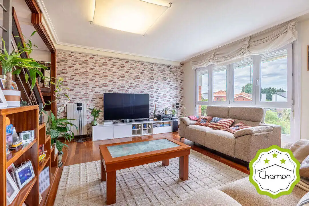 Sala de estar de Dúplex en venta en Berango con Calefacción y Terraza