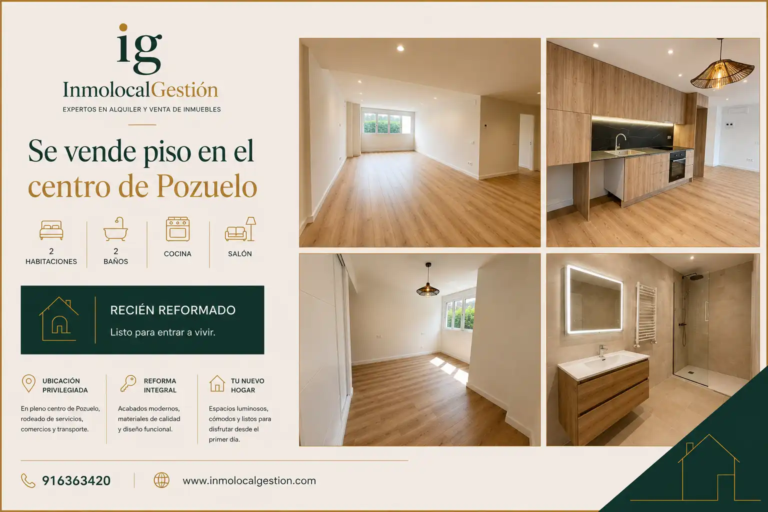 Sala de estar de Piso en venta en Pozuelo de Alarcón con Aire acondicionado, Calefacción y Horno