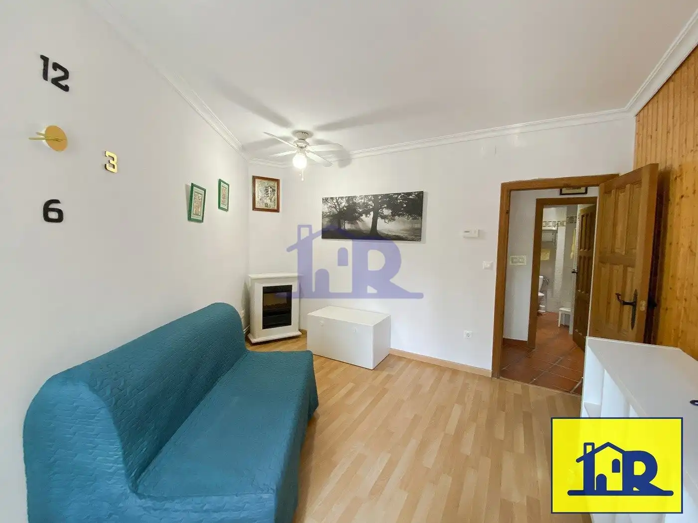 Wohnzimmer von Wohnung zum Verkauf in Cuenca mit Heizung und Möbliert