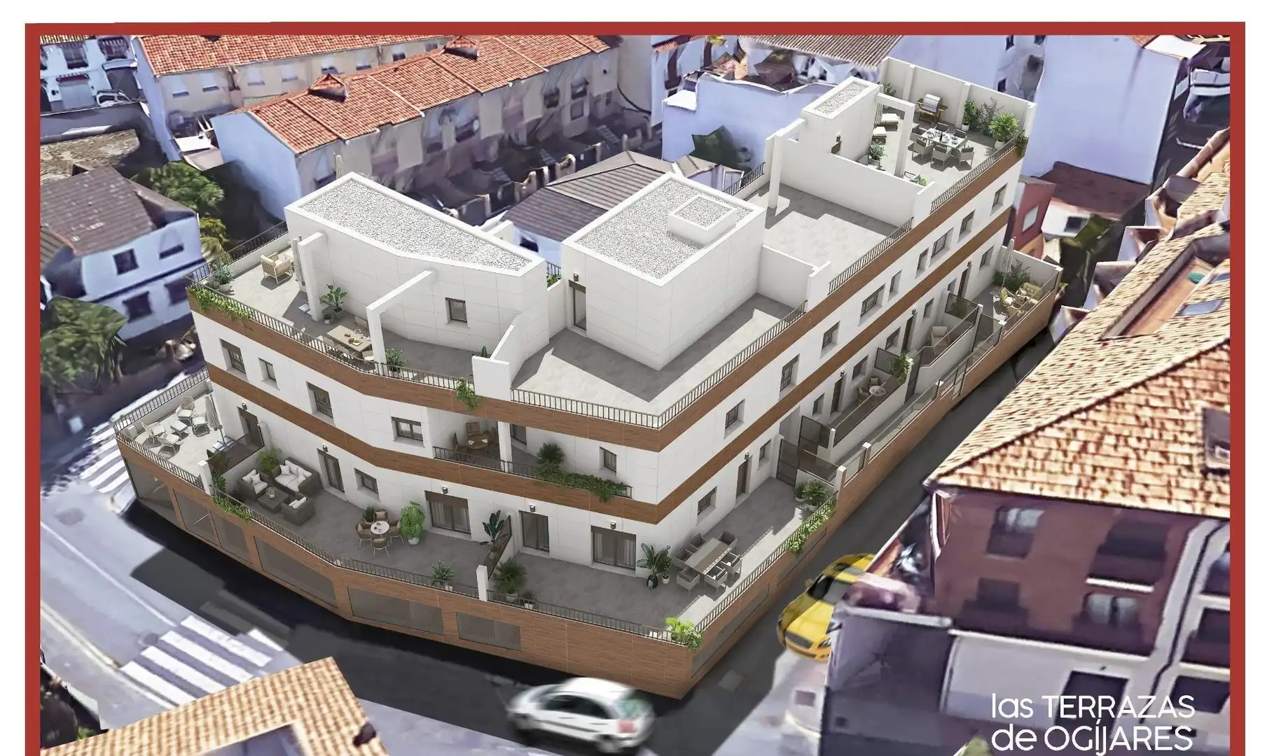 Vista exterior de Planta baja en venta en Ogíjares con Terraza y Trastero