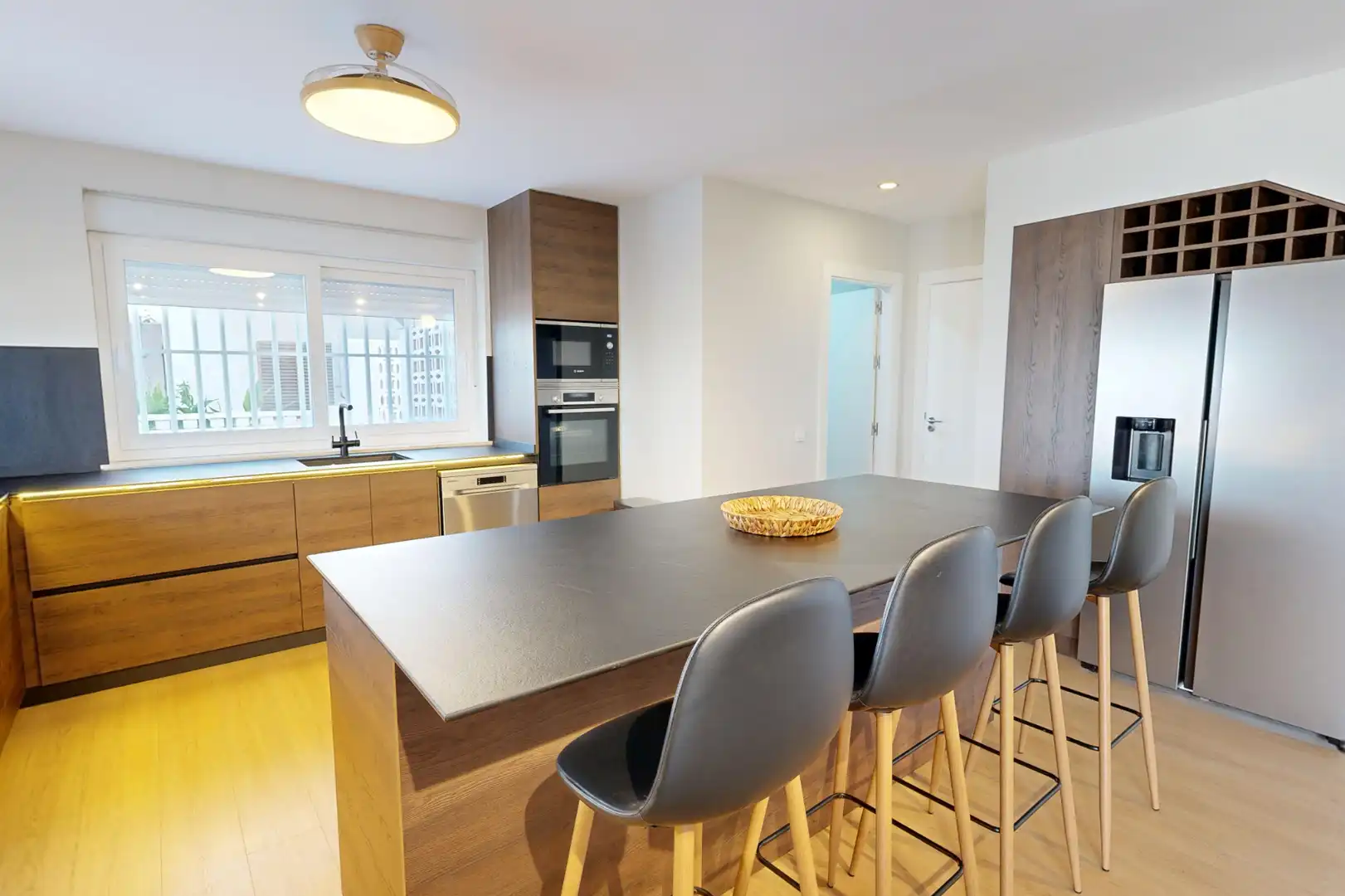 Cocina de Casa o chalet de alquiler en Cartagena con Calefacción, Jardín privado y Parquet