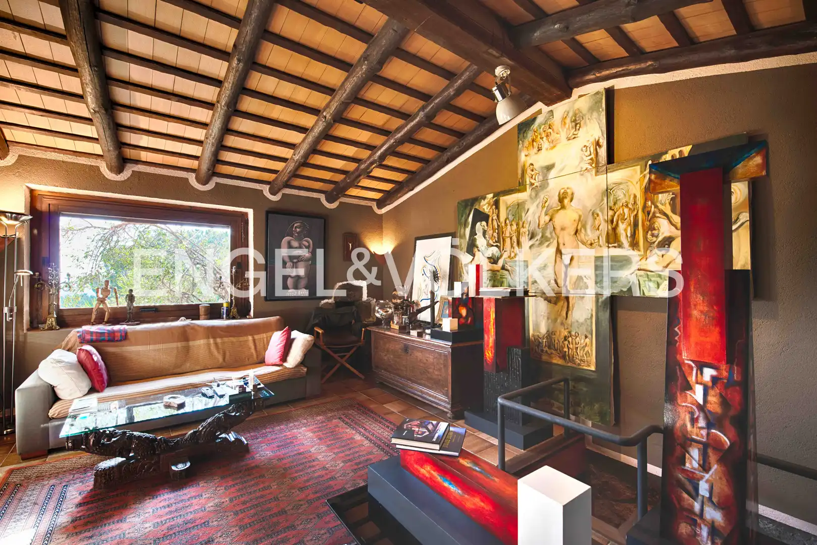 Living room of Detached homes for sale in Cantallops  with Private garden, Terrace and Swimming Pool