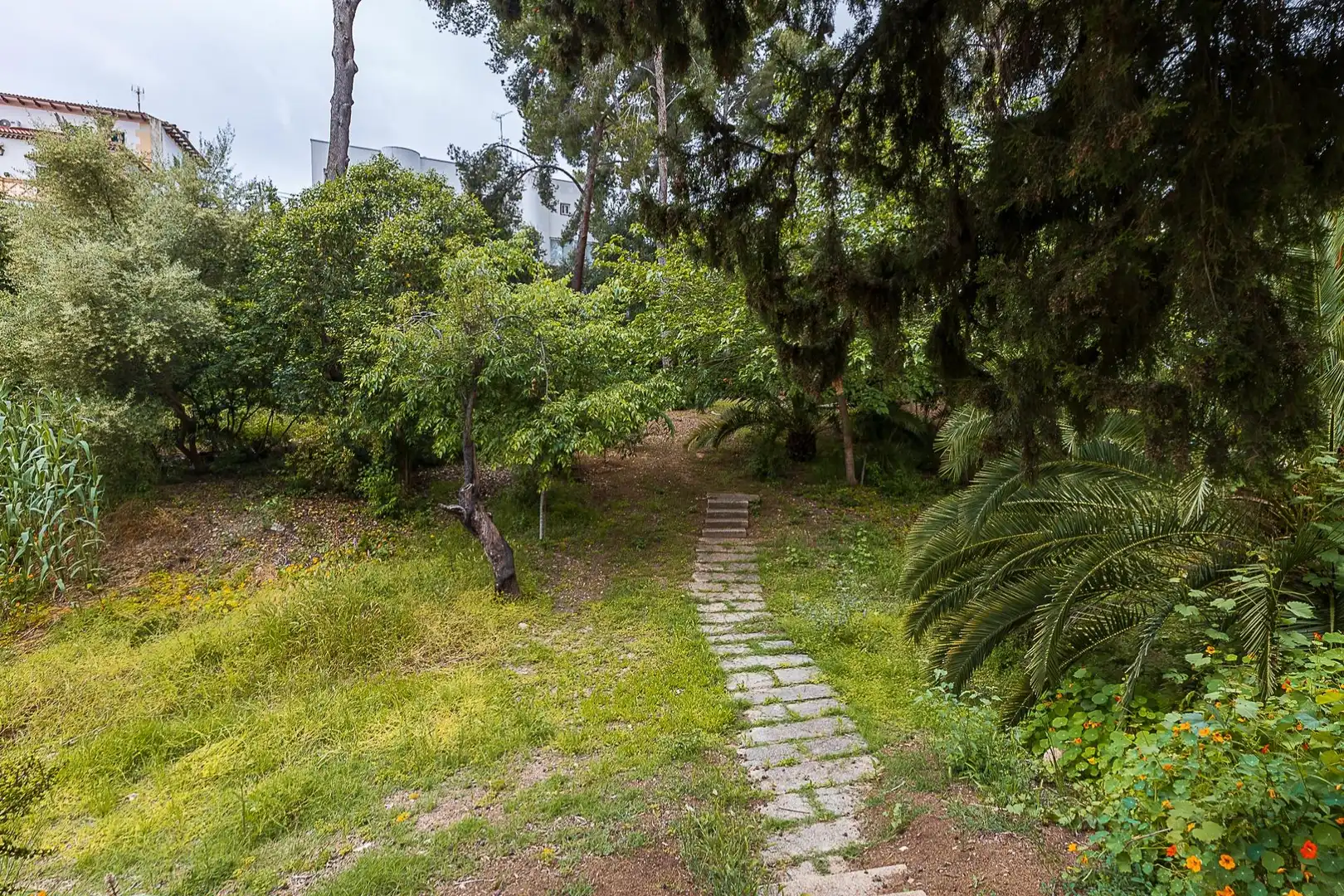 Garden of Flat for sale in  Palma de Mallorca  with Air Conditioner, Heating and Parquet flooring