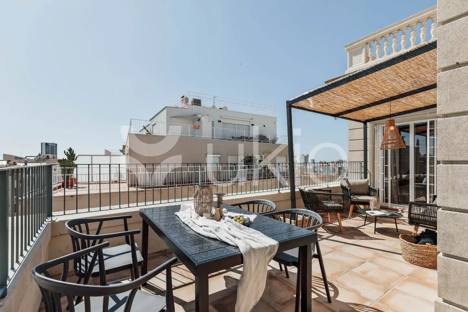 Terrassa de Apartament de lloguer en Barcelona amb Aire condicionat, Calefacció i Terrassa