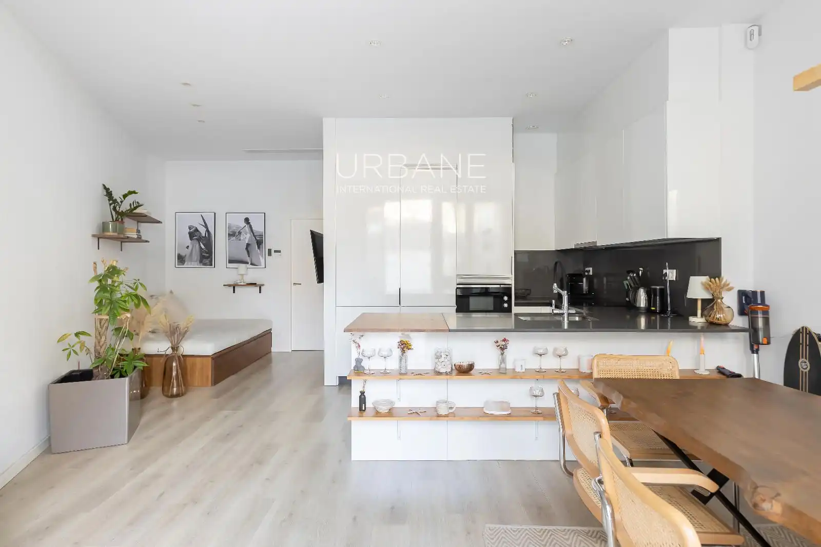 Kitchen of Flat for sale in Barcelona  with Air Conditioner, Heating and Terrace
