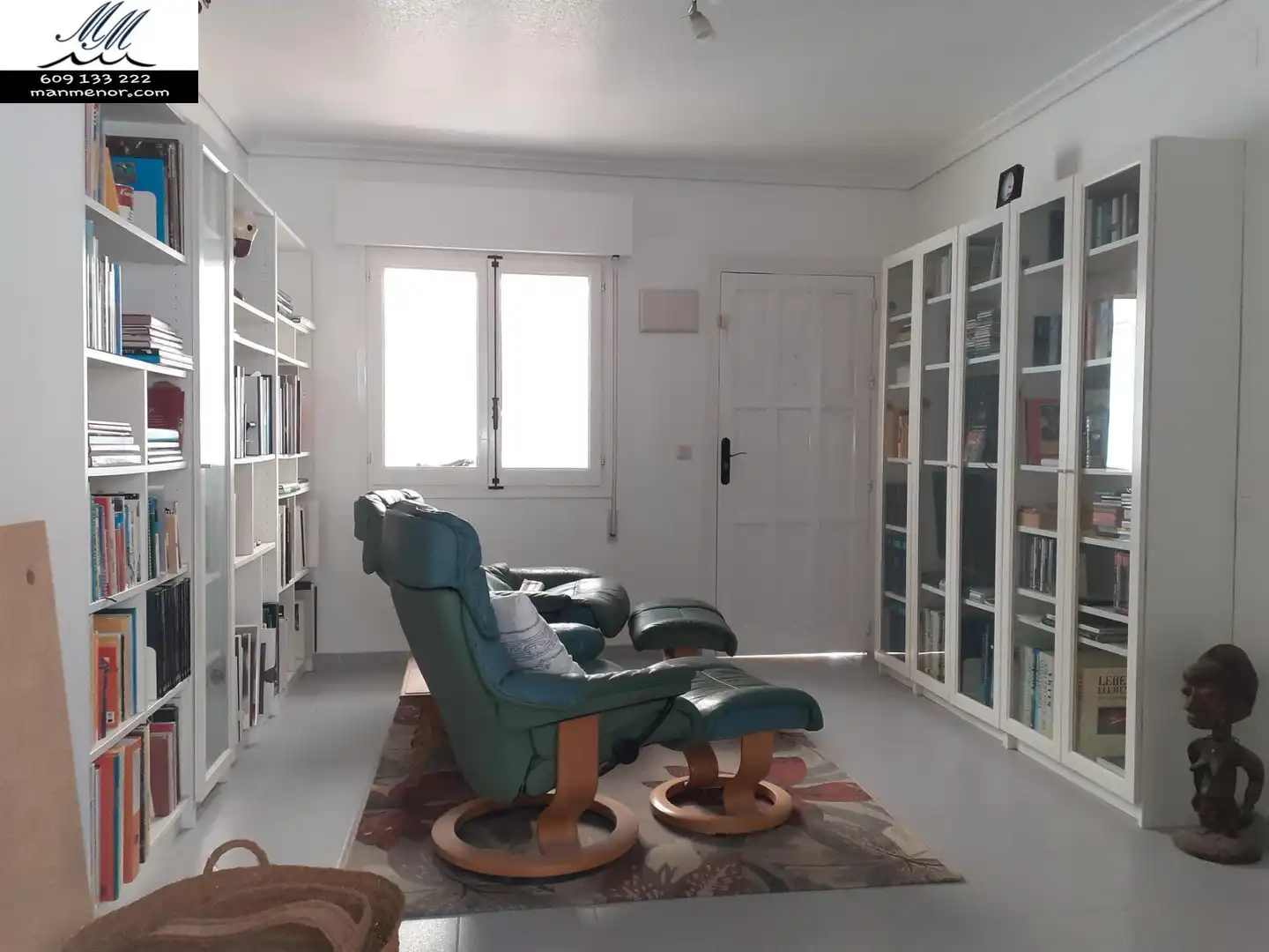Sala d'estar de Casa o xalet en venda en Los Alcázares amb Calefacció, Jardí privat i Terrassa