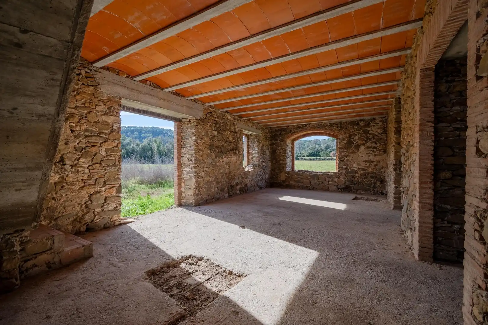 Vista exterior de Finca rústica en venda en Cruïlles, Monells I Sant Sadurní de L'Heura