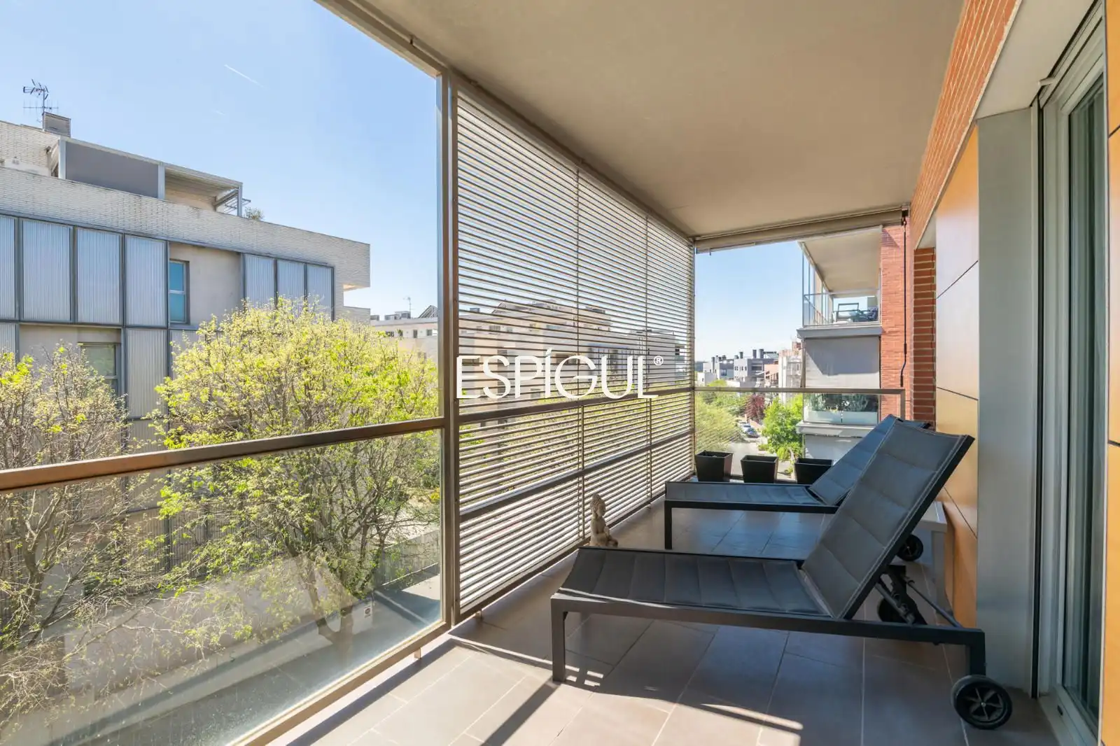 Terrace of Flat for sale in Sant Cugat del Vallès  with Air Conditioner, Heating and Parquet flooring
