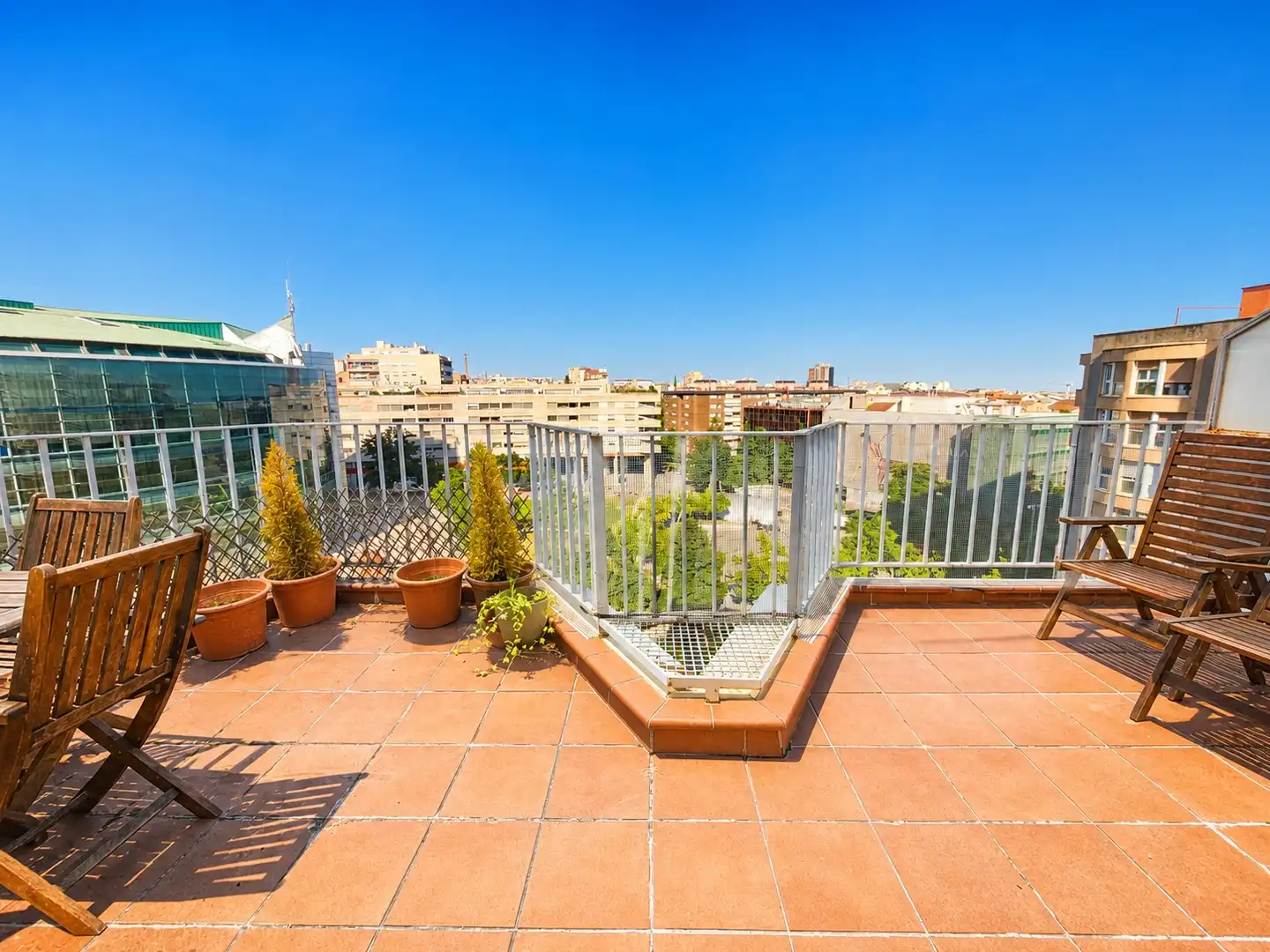 Terrace of Attic for sale in Terrassa  with Air Conditioner, Heating and Parquet flooring