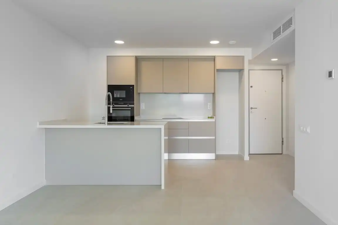 Kitchen of Flat for sale in Dénia  with Private garden, Storage room and Community pool