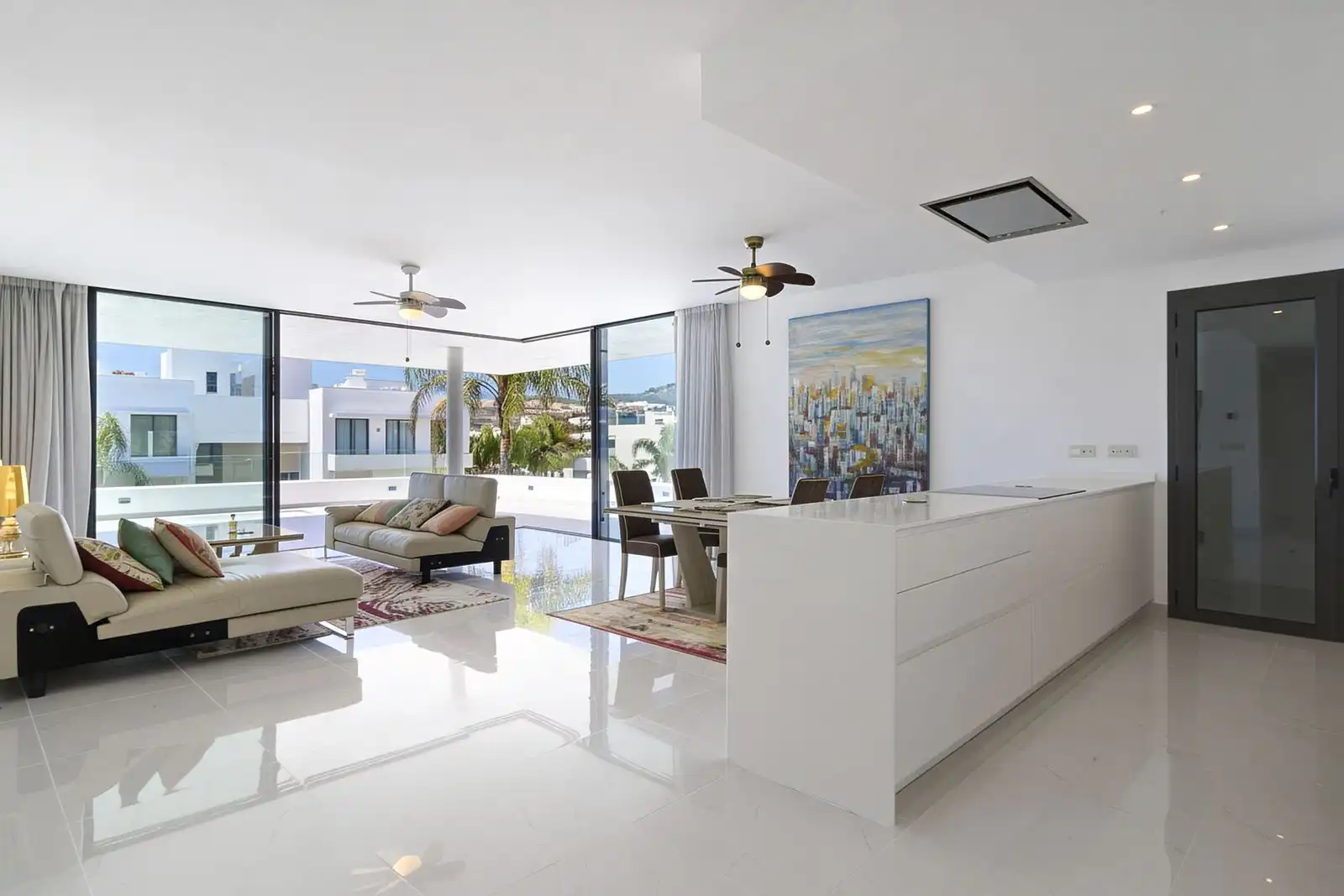 Living room of Apartments for sale in Estepona  with Air Conditioner, Terrace and Storage room