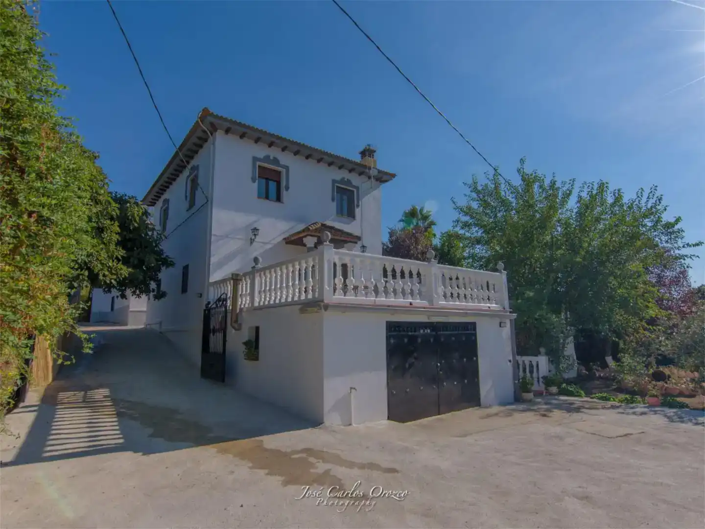 Vista exterior de Finca rústica en venda en Arriate amb Aire condicionat i Piscina