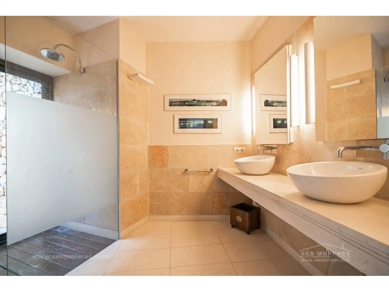 Bathroom of Houses for sale in Maó - Mahón  with Air Conditioner, Heating and Terrace