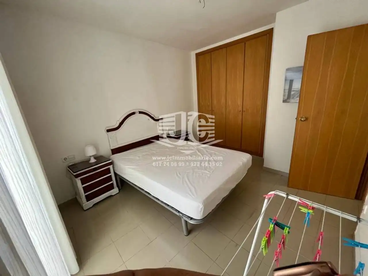 Bedroom of Flat for rent in Tortosa  with Air Conditioner, Furnished and Balcony