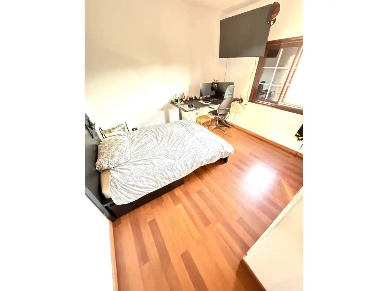 Dormitori de Casa adosada en venda en San Cristóbal de la Laguna amb Jardí privat, Parquet i Terrassa
