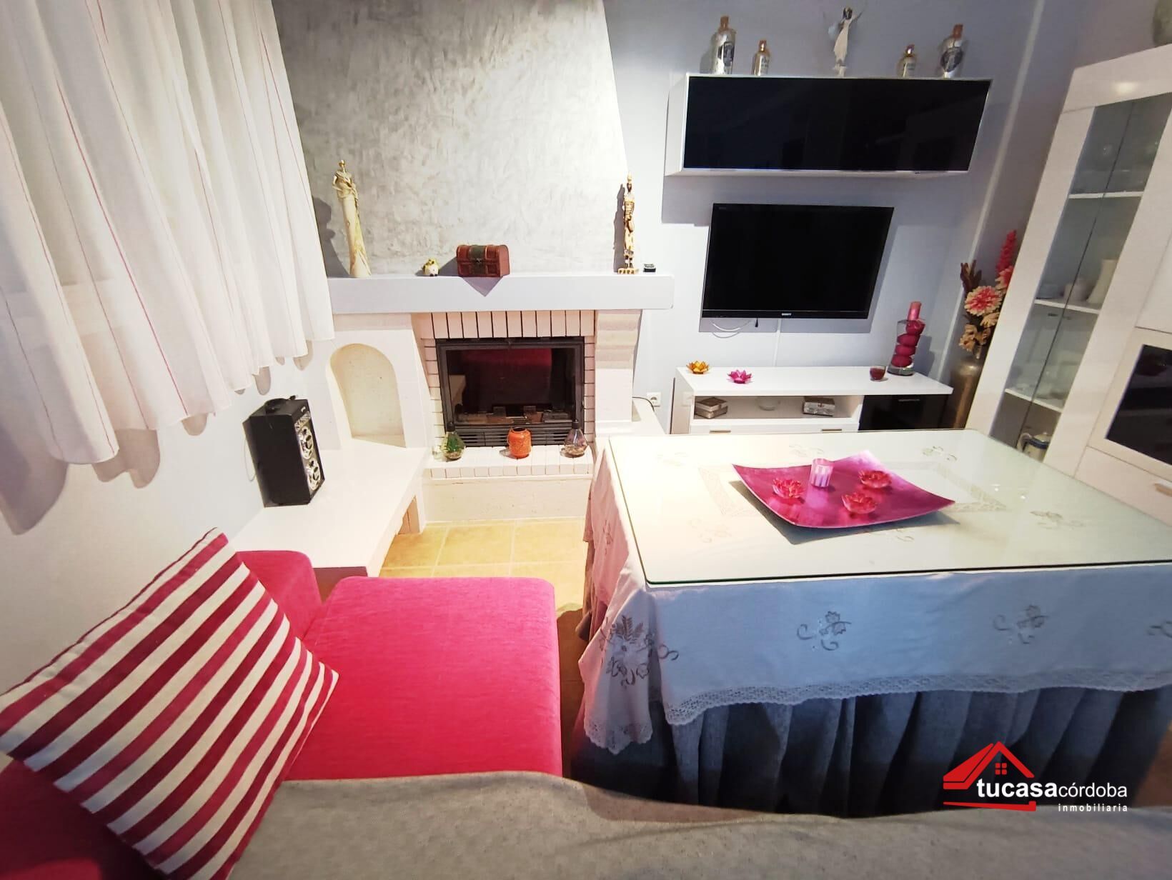 Living room of Single-family semi-detached for sale in La Carlota  with Air Conditioner and Swimming Pool