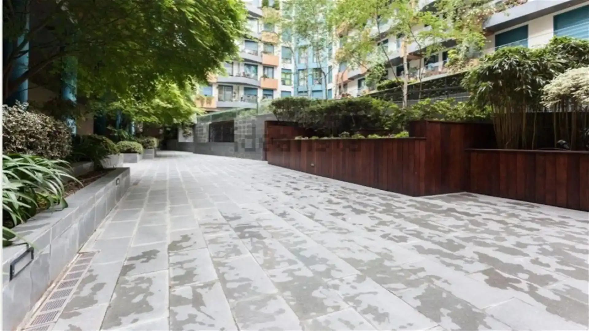 Terrasse von Wohnung zur Miete in  Madrid Capital mit Klimaanlage und Schwimmbad