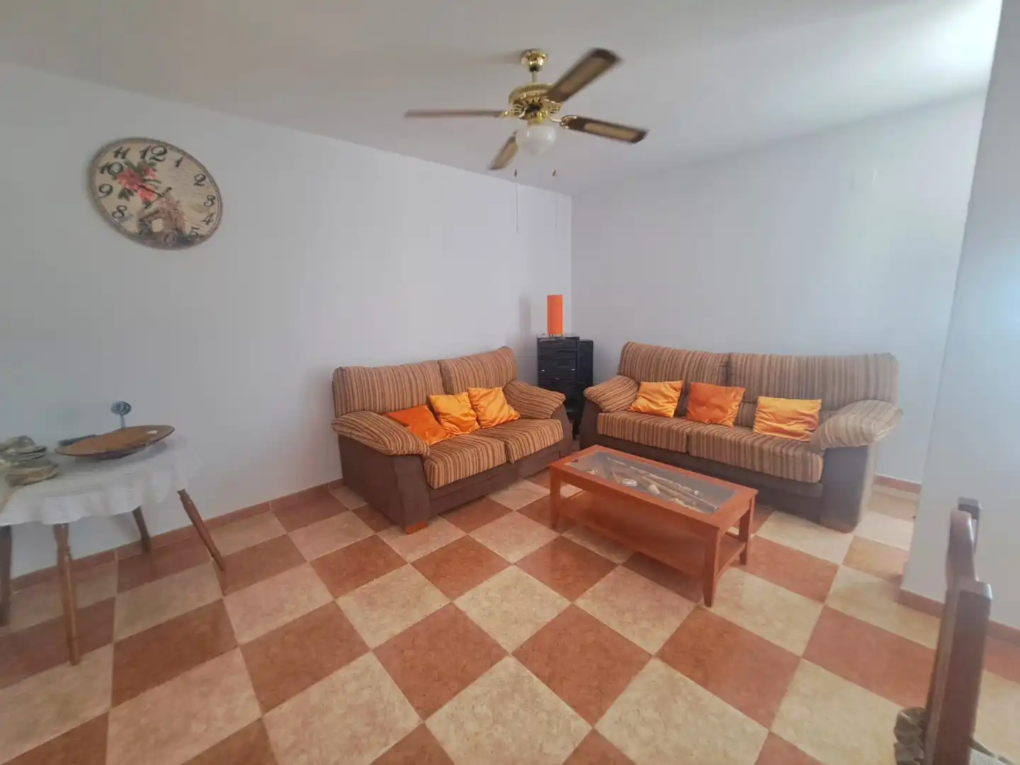 Sala de estar de Casa adosada en venta en Casar de Cáceres con Calefacción y Amueblado