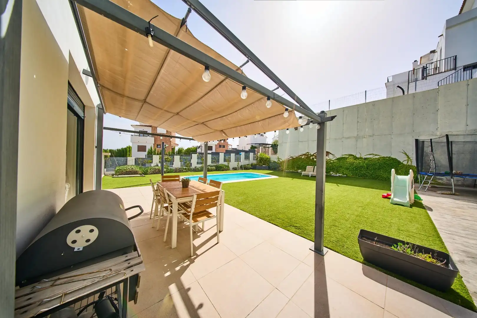 Terraza de Casa o chalet en venta en Dílar con Calefacción y Piscina comunitaria