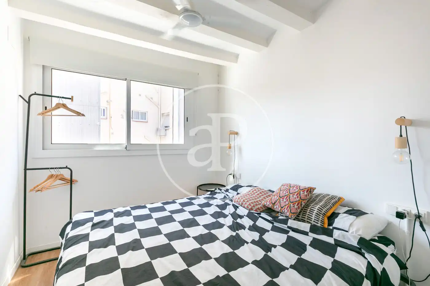 Bedroom of Flat for sale in Barcelona  with Heating and Furnished
