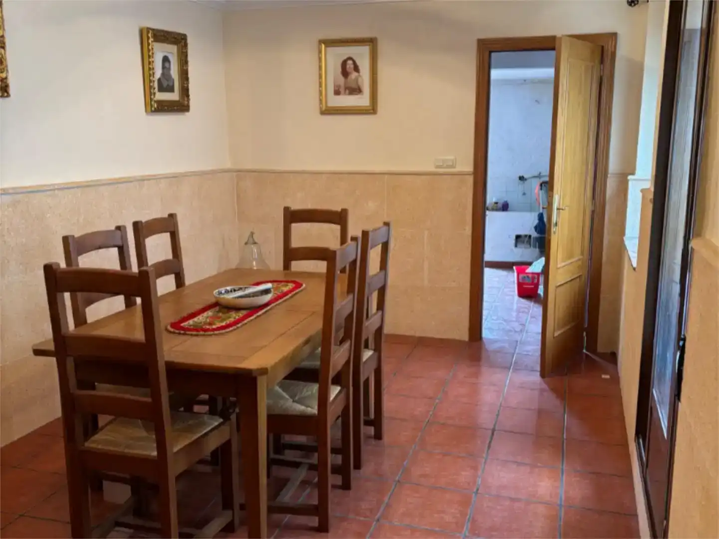Comedor de Casa adosada en venta en La Vall d'Alcalà, Alicante
