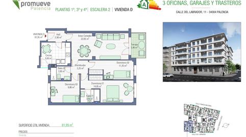 Foto 3 de Pis en venda a Calle Labrador, 8, El Carmen - Casas del Hogar, Palencia