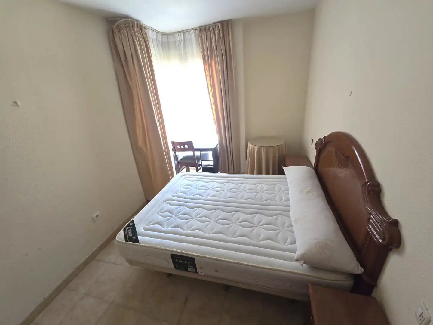 Bedroom of Flat for rent in Cáceres  with Heating, Terrace and Furnished