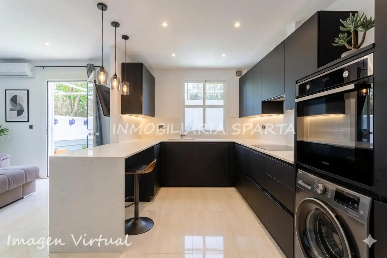 Kitchen of Detached homes for sale in Espartinas  with Air Conditioner and Heating