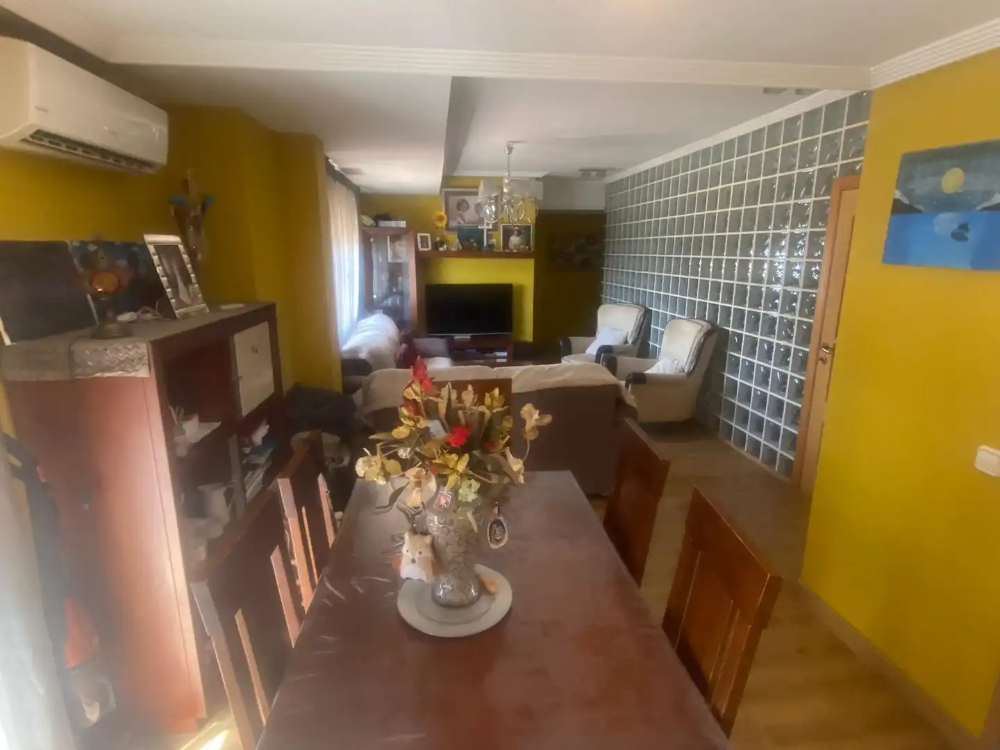 Menjador de Casa o xalet en venda en Poblete amb Aire condicionat, Calefacció i Terrassa