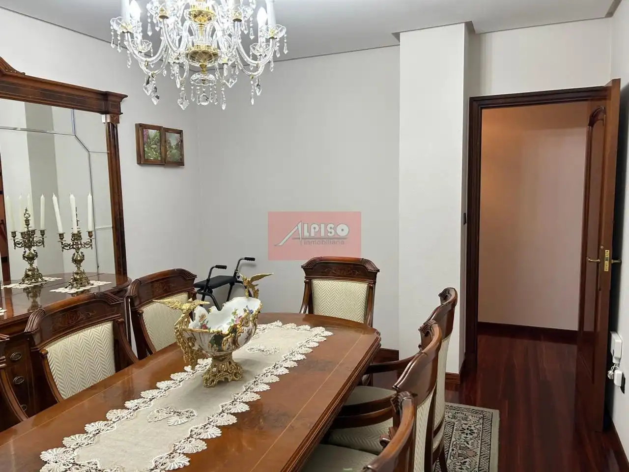 Comedor de Piso en venta en Ourense Capital  con Calefacción, Parquet y Terraza