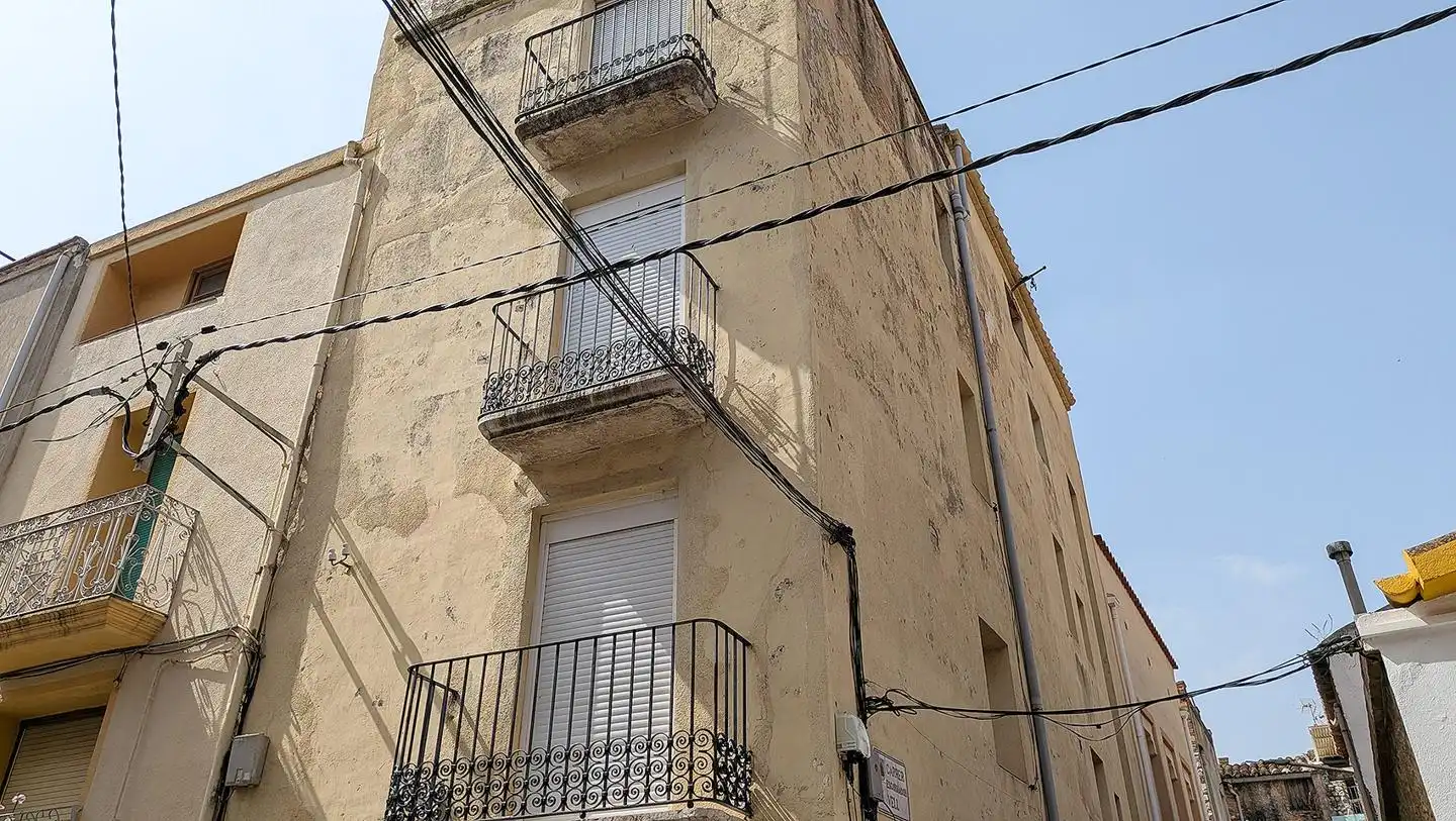 Exterior view of Houses for sale in Ulldecona  with Terrace, Furnished and Balcony