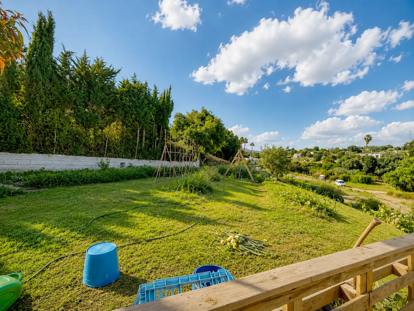 Garden of Houses for sale in Estepona  with Air Conditioner, Private garden and Terrace