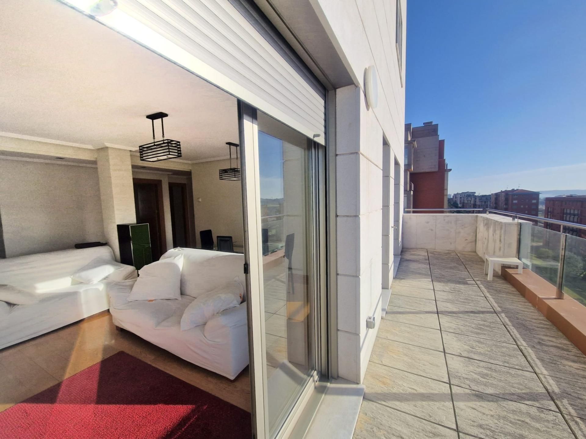 Terrassa de Àtic de lloguer en Santander amb Calefacció, Parquet i Terrassa