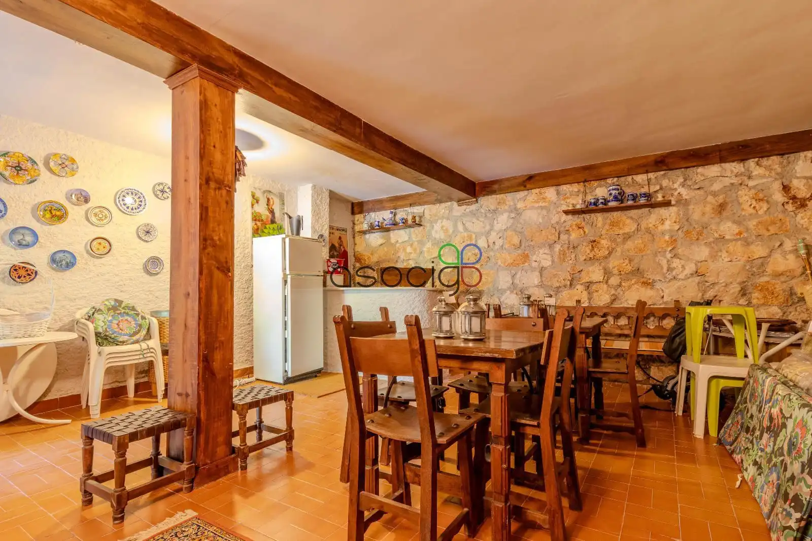 Comedor de Casa o chalet en venta en Guadalajara con Aire acondicionado, Calefacción y Jardín privado