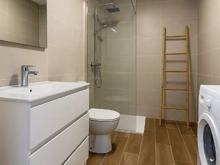 Baño de Estudio de alquiler en Playa del Cura