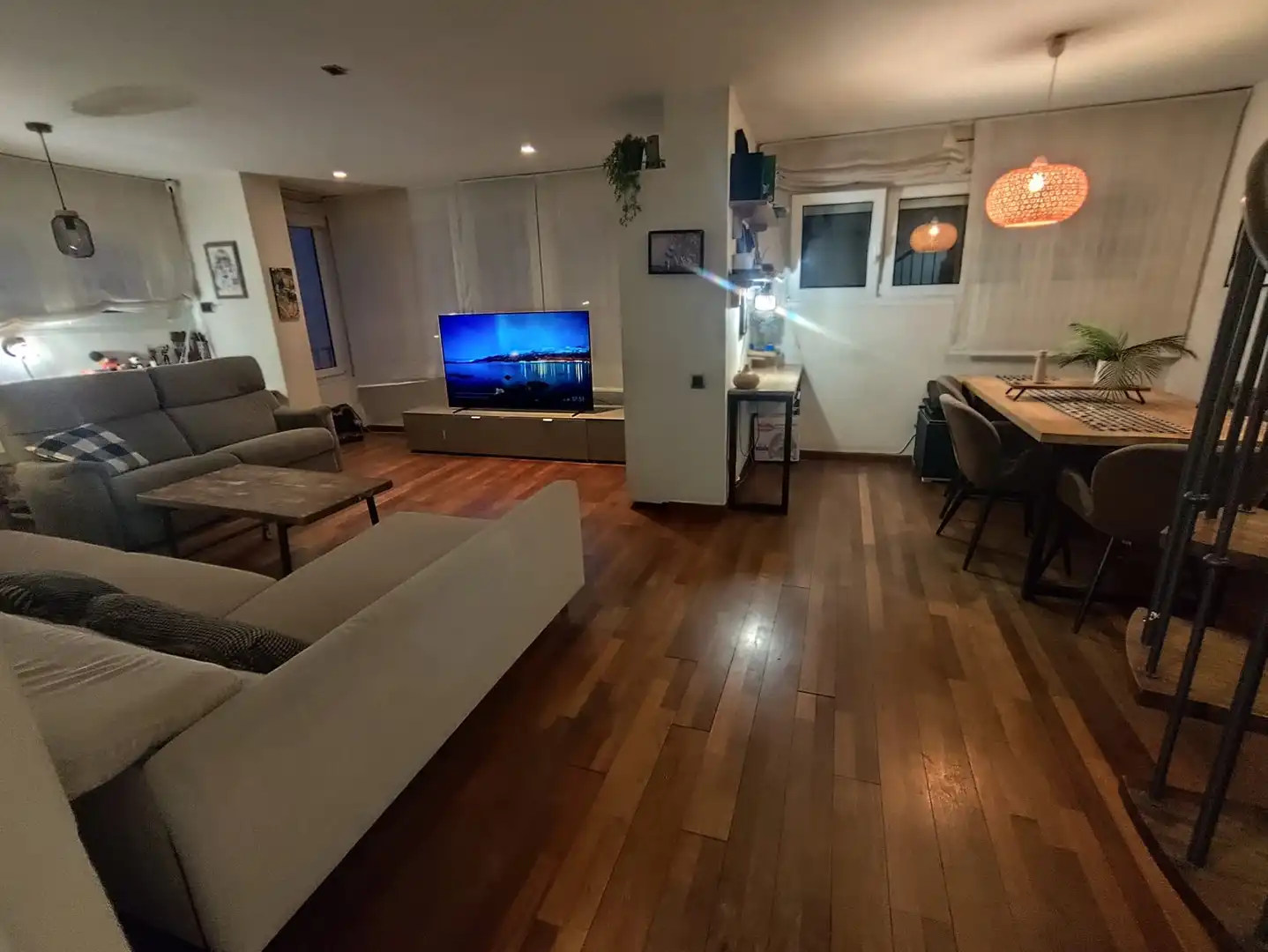 Sala de estar de Dúplex en venta en Salou con Aire acondicionado, Calefacción y Parquet