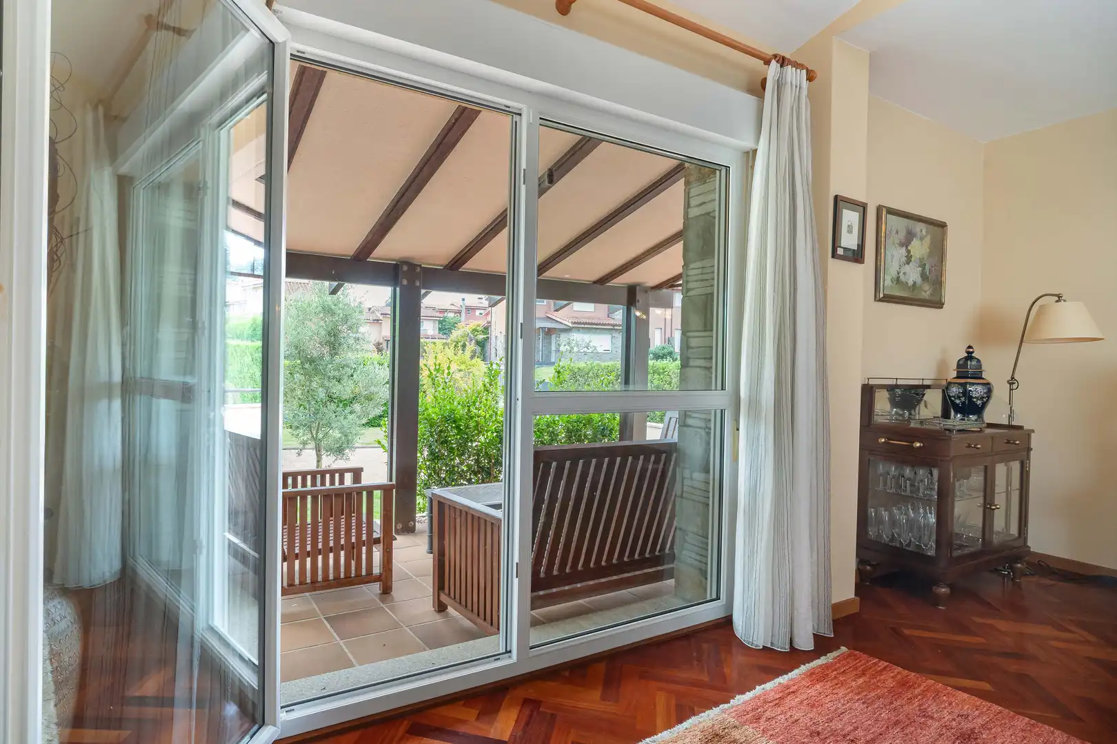 Terraza de Casa o chalet en venta en Sada (A Coruña) con Calefacción, Jardín privado y Piscina