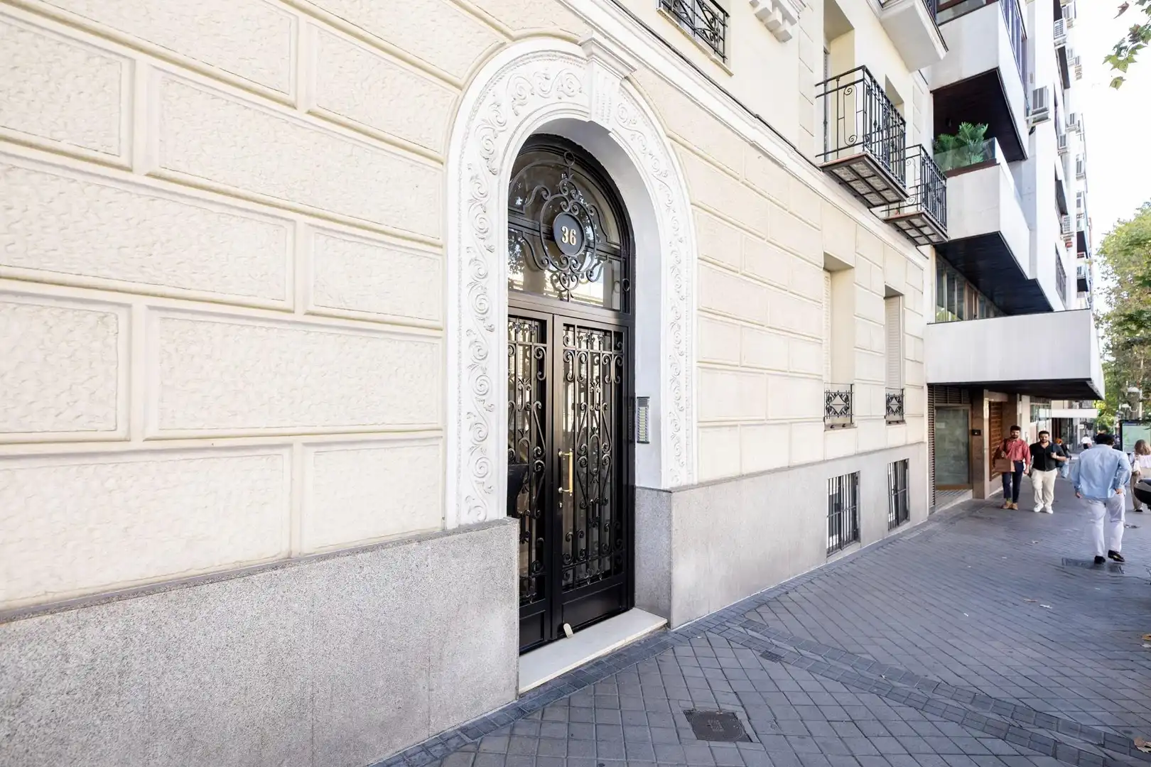 Vista exterior de Piso en venta en Barrio de Salamanca
