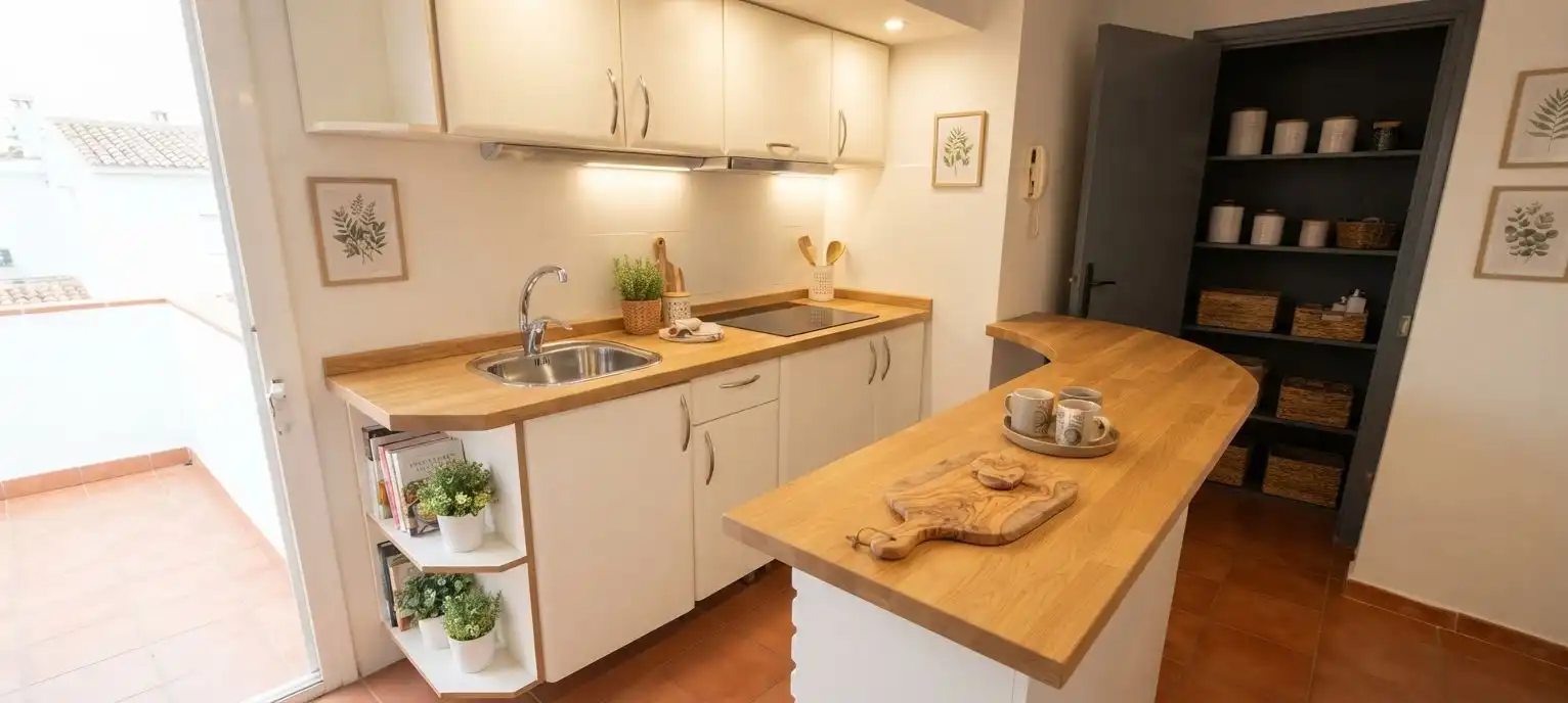 Kitchen of Flat for sale in Centre - Eixample – Can Llobet