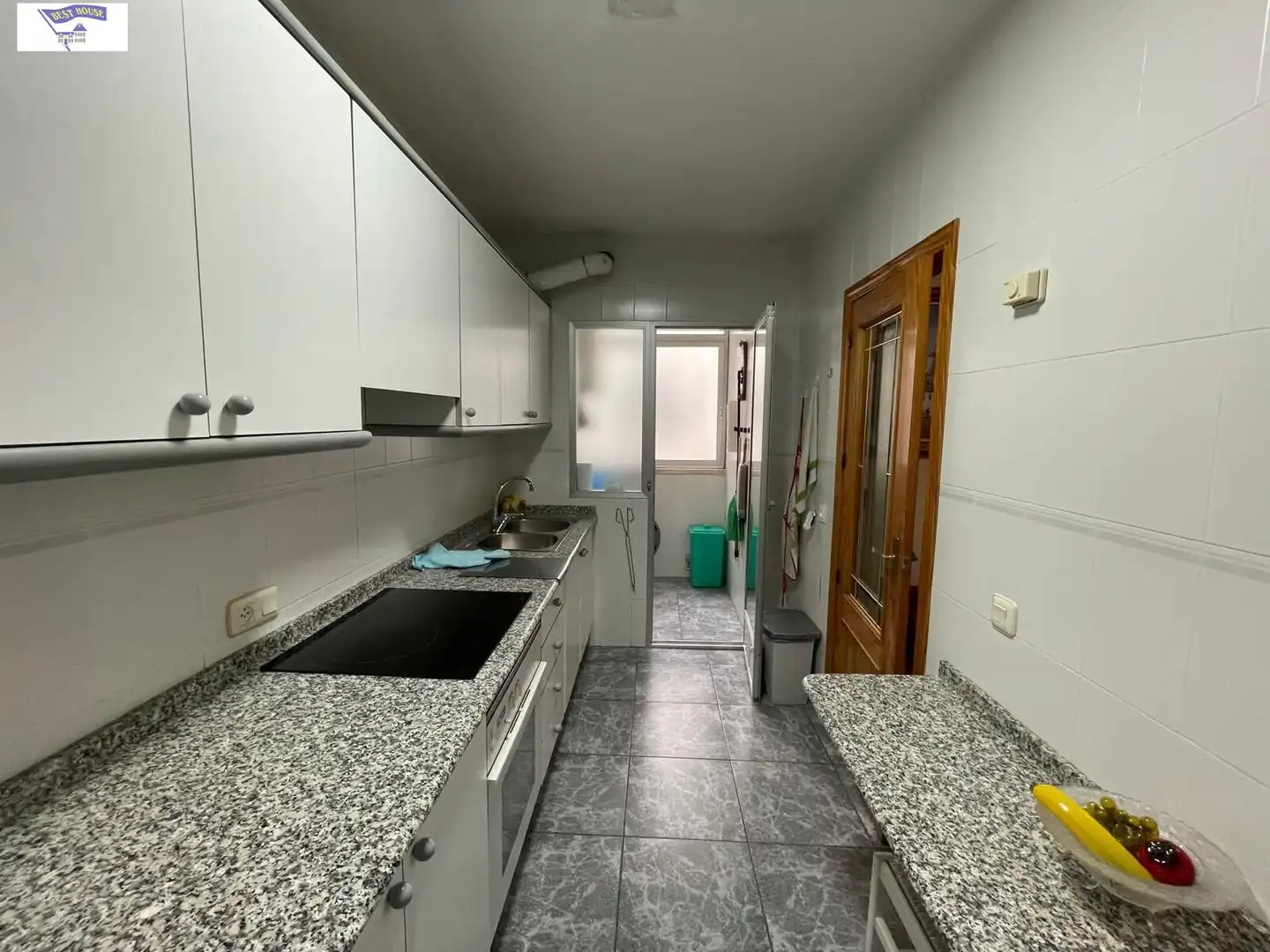 Küche von Wohnungen zur Miete in Albacete mit Heizung, Möbliert und Balkon