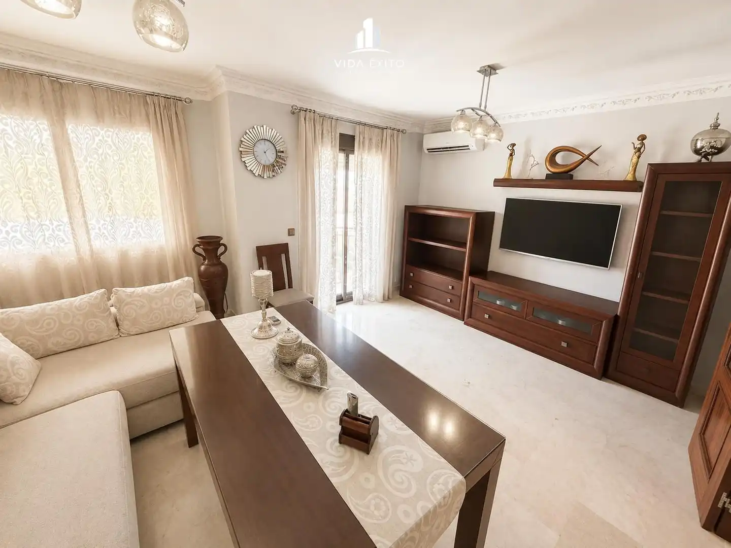 Sala de estar de Piso en venta en Alcaudete con Terraza y Balcón