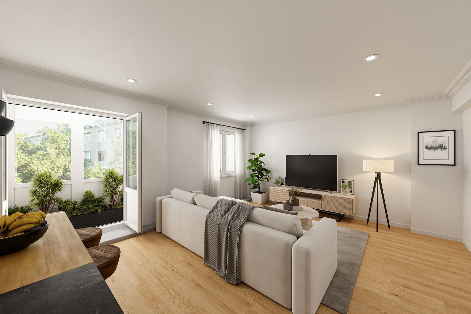 Living room of Flat for sale in Bilbao 