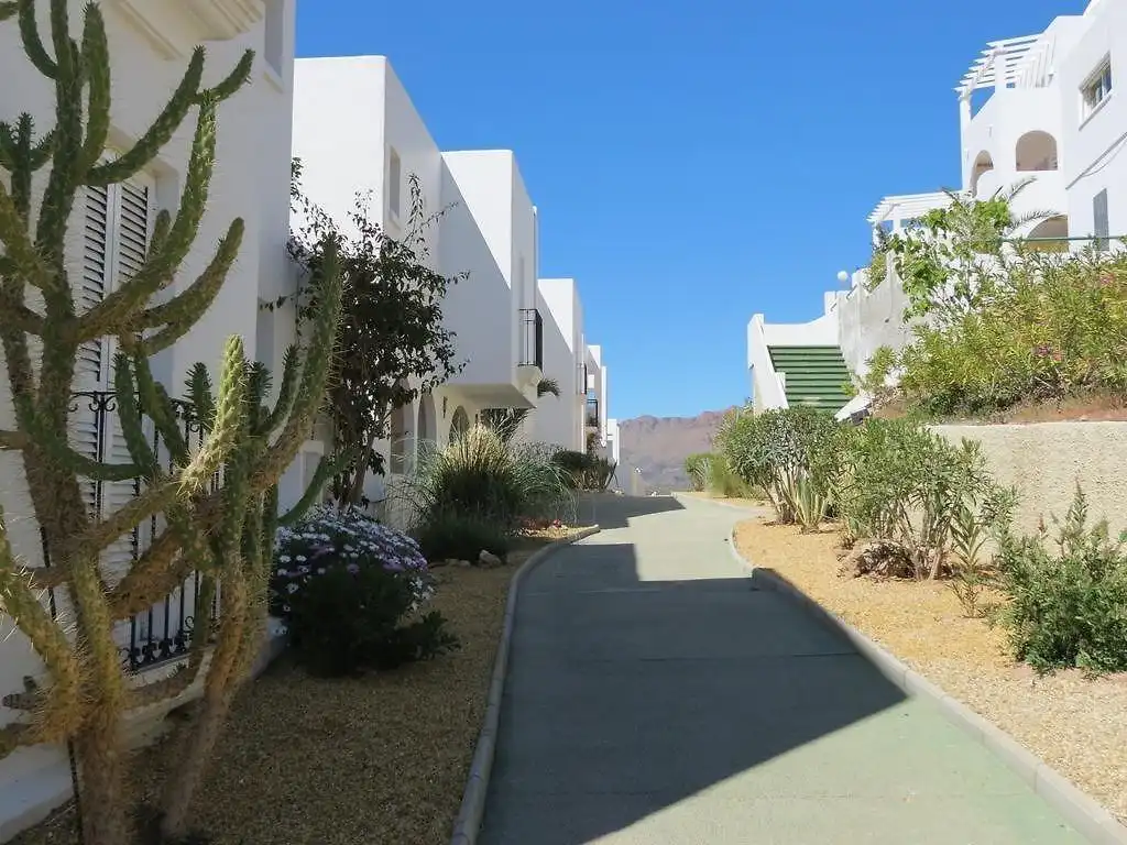 Vista exterior de Pis en venda en Pulpí amb Aire condicionat, Terrassa i Moblat