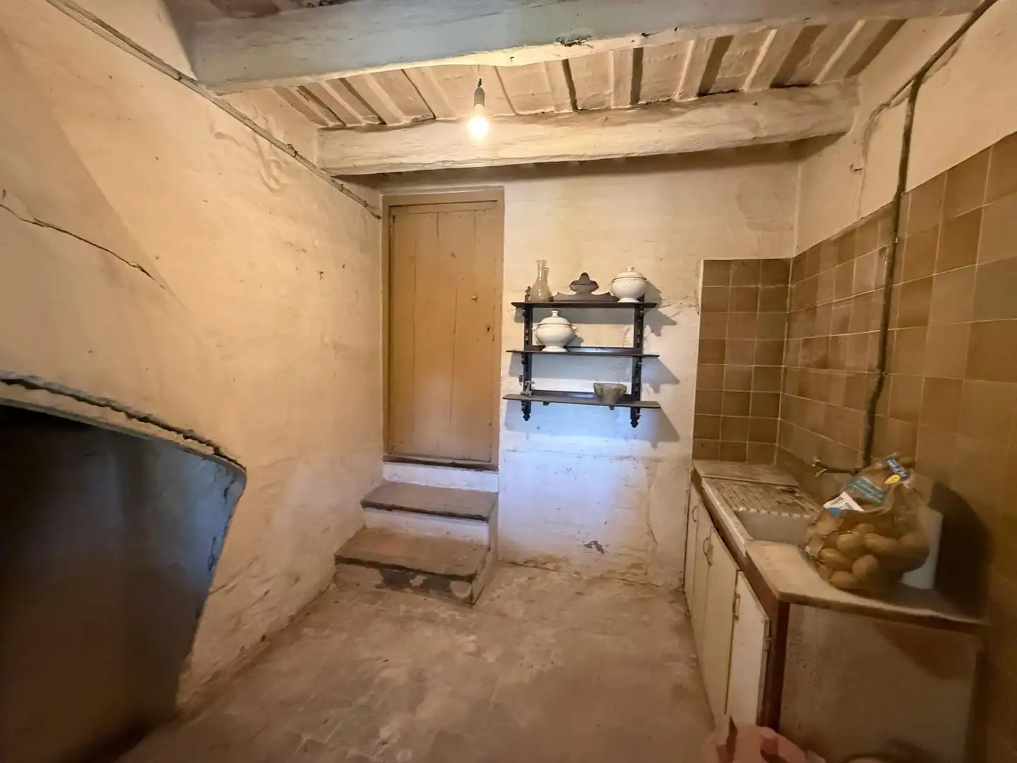 Cocina de Casa o chalet en venta en Centelles con Jardín privado, Terraza y Balcón